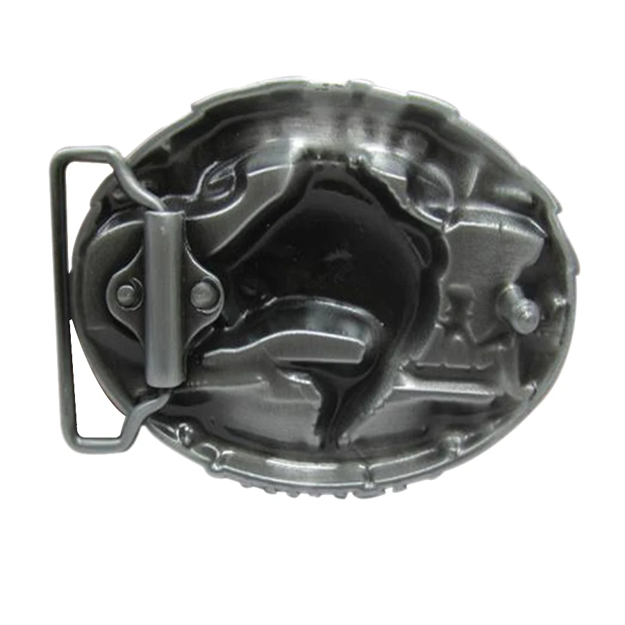 Для женщин Мужская одежда ковбой пряжки ремня Аксессуары Роскошные рыбалка bass oval