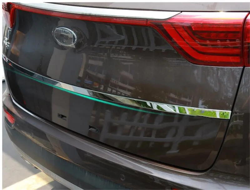 Стайлинг автомобиля хромированная задняя багажная дверь Задняя ручка отделка