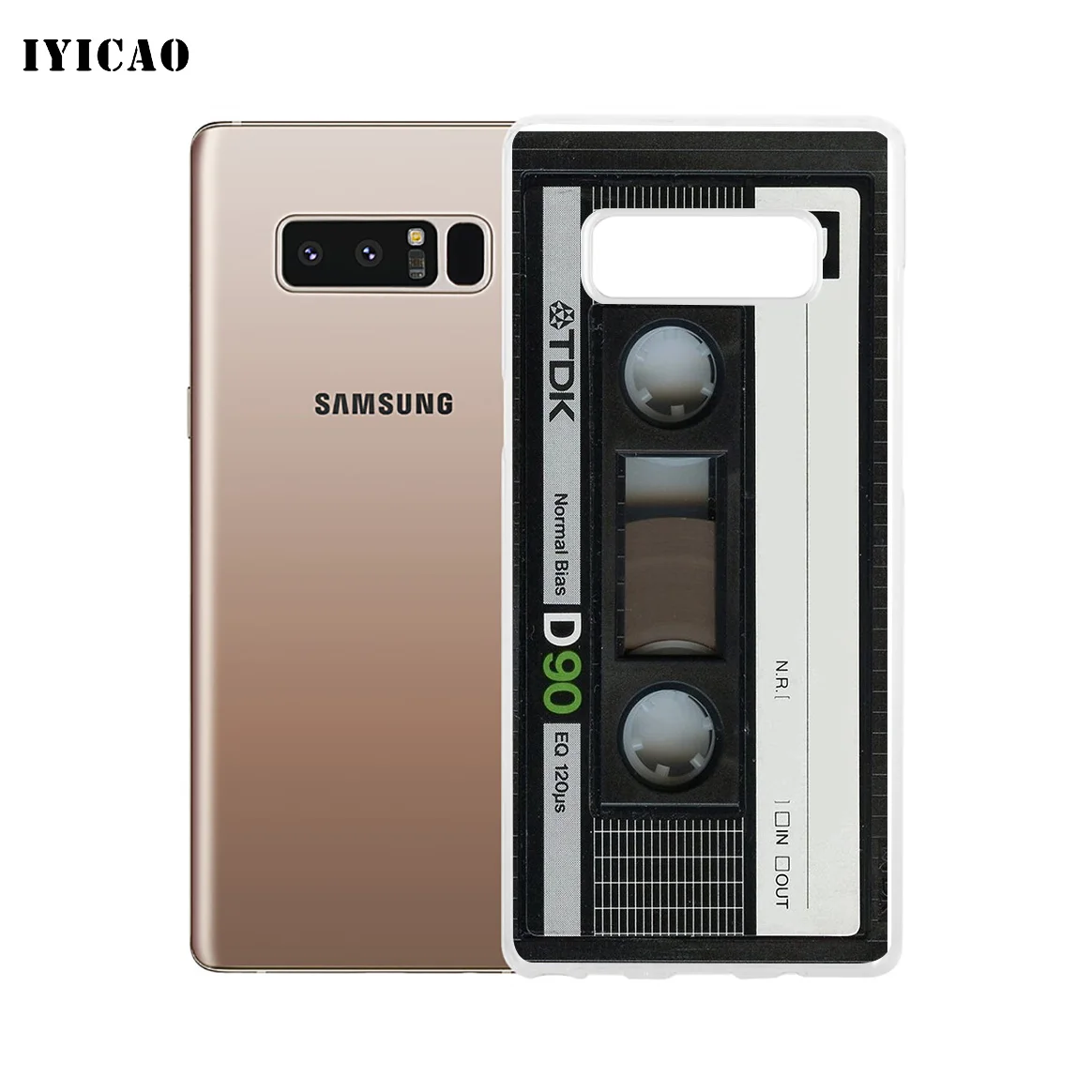 IYICAO ностальгическая Лента Радио Мягкий силиконовый чехол для телефона Samsung A5 A6 Plus