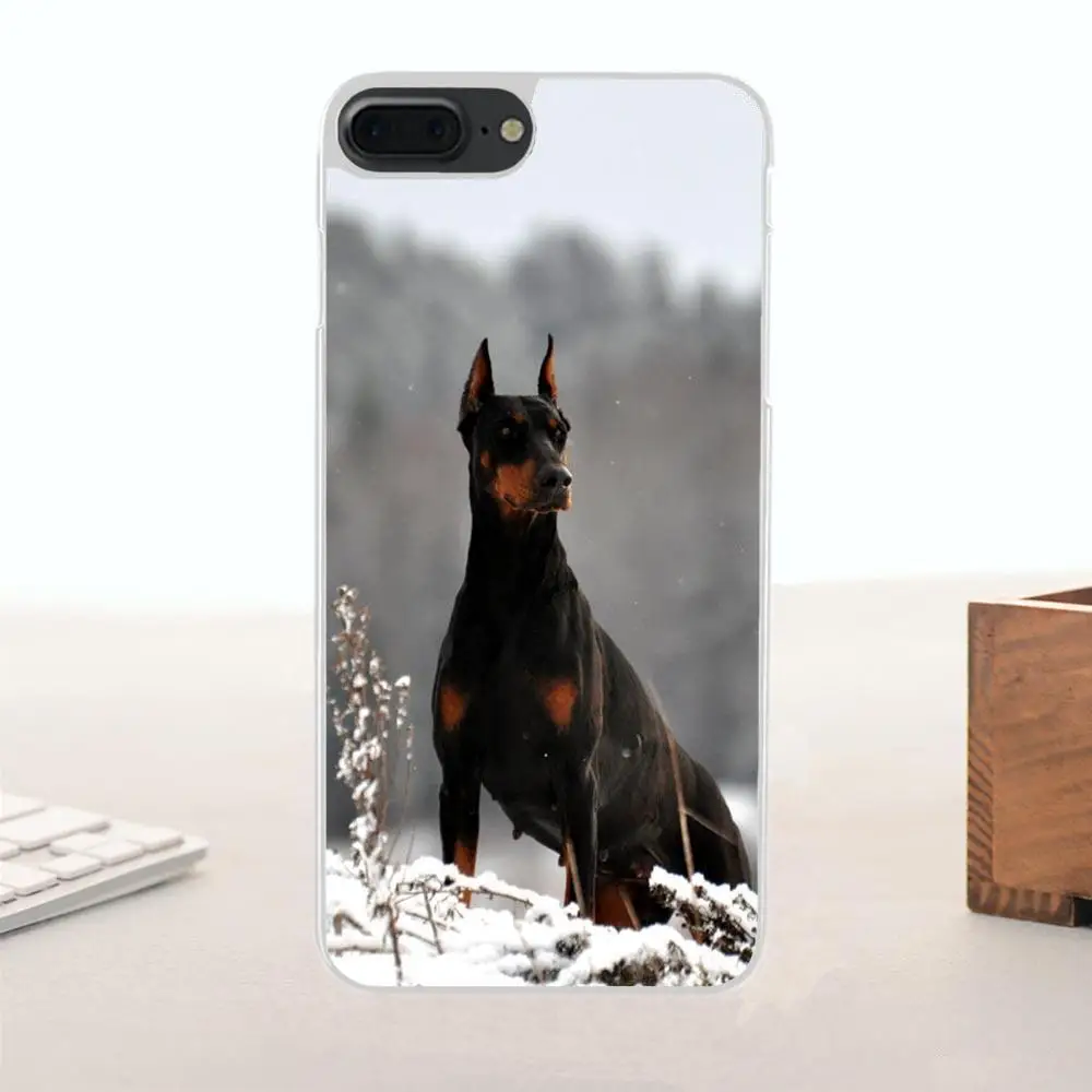 as picture Bixedx для huawei Honor mate 7 7A 8 9 10 20 V8 V9 V10 G Lite Play Mini Pro P смартфон с мягким дизайном Doberman - Цвет: as picture