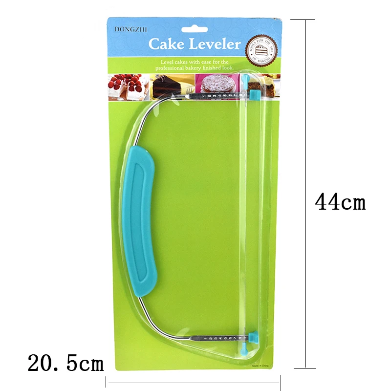 Инструмент для украшения торта регулируемый измельчитель выпечки из нержавеющей стали|cake leveler|adjustable slicerwire