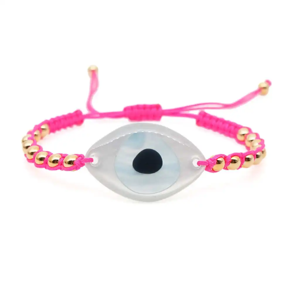 Go2boho сглаза браслет для женщин Perles MIYUKI Браслеты Lucky ювелирные изделия ручной работы высокое качество золотая пластина Японии пластиковые бусины - Окраска металла: B-B190043G