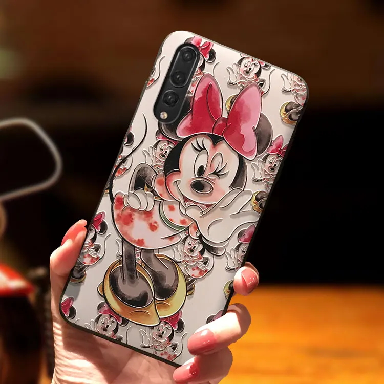 3D с тиснением и изображением Coque ТПУ чехол для huawei Honor 8X 7A Pro P smart Nova 2i 3E 3 3i P30 P20 P8 P9 P10 Коврики 10 20 Pro Lite мини Чехол