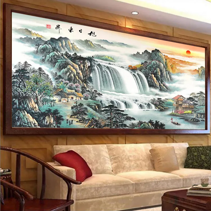 Алмазная вышивка Fuchun 5D крестом стразы мозаика | Дом и сад