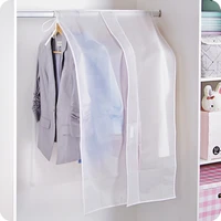 translucent garment rack cover reusable clothing rack cover peva waterproof clothes protector for household 110x90cm 110x60cm
