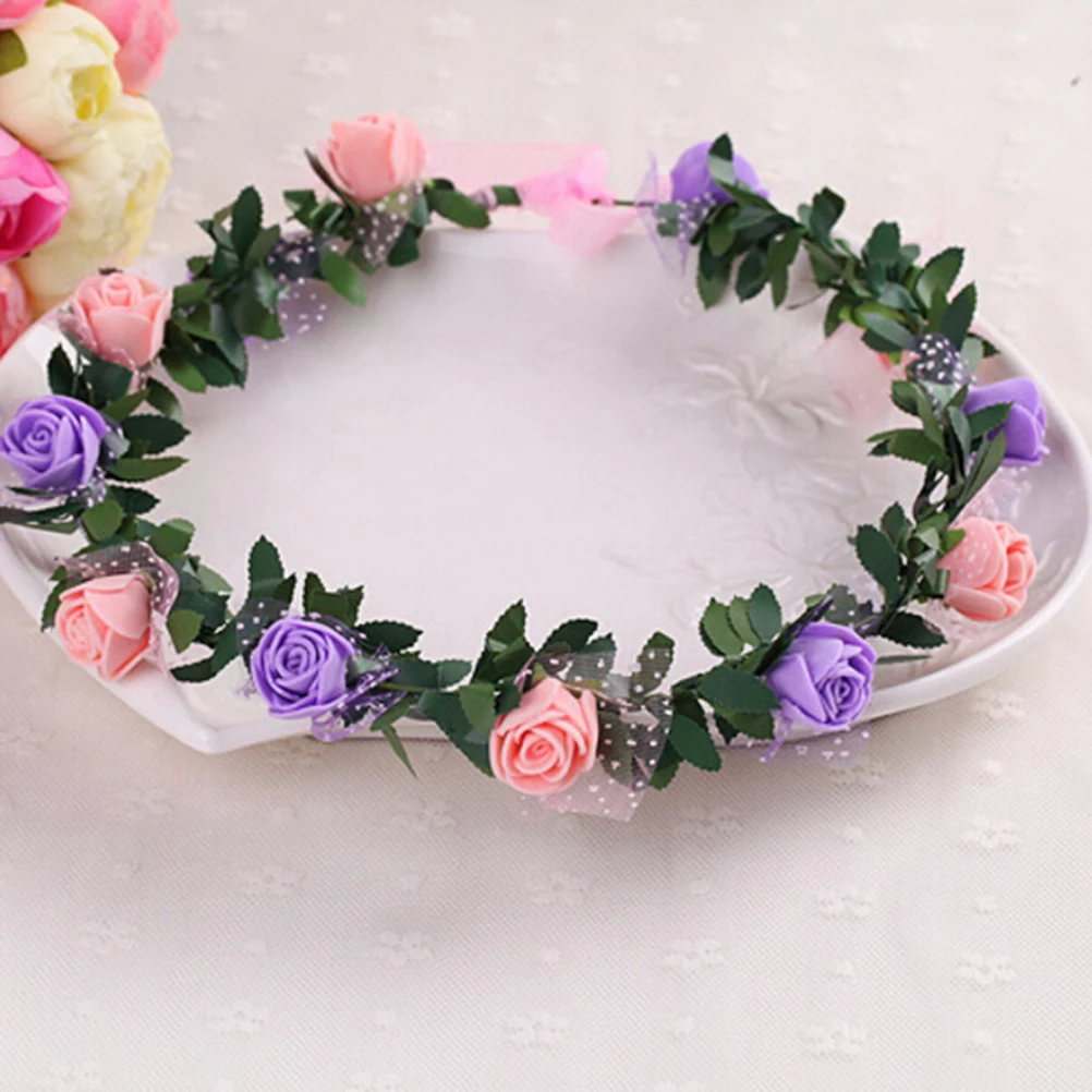 Женская повязка на голову с цветочным принтом 1 шт. |