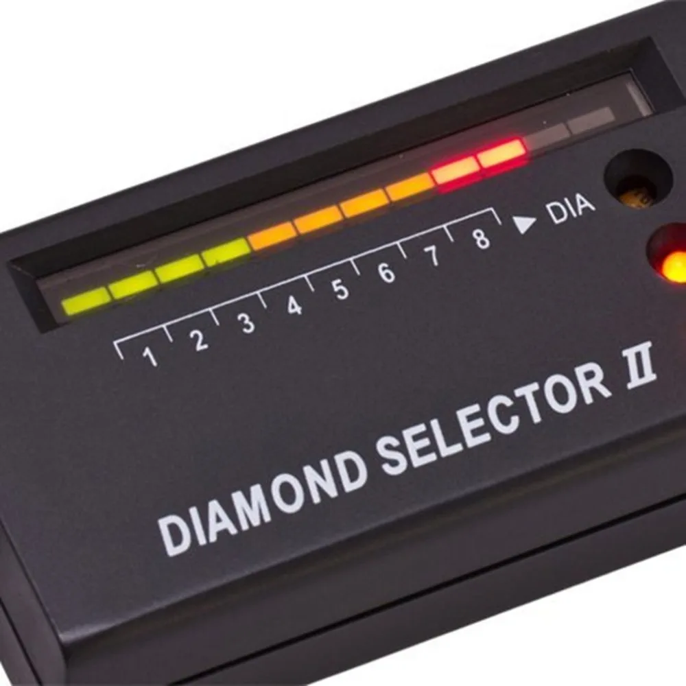 Portable Diamond Gems Tester Pen Gemstone Selector Tool LED Indicator Accurate Reliable Jewelry Test | Инструменты