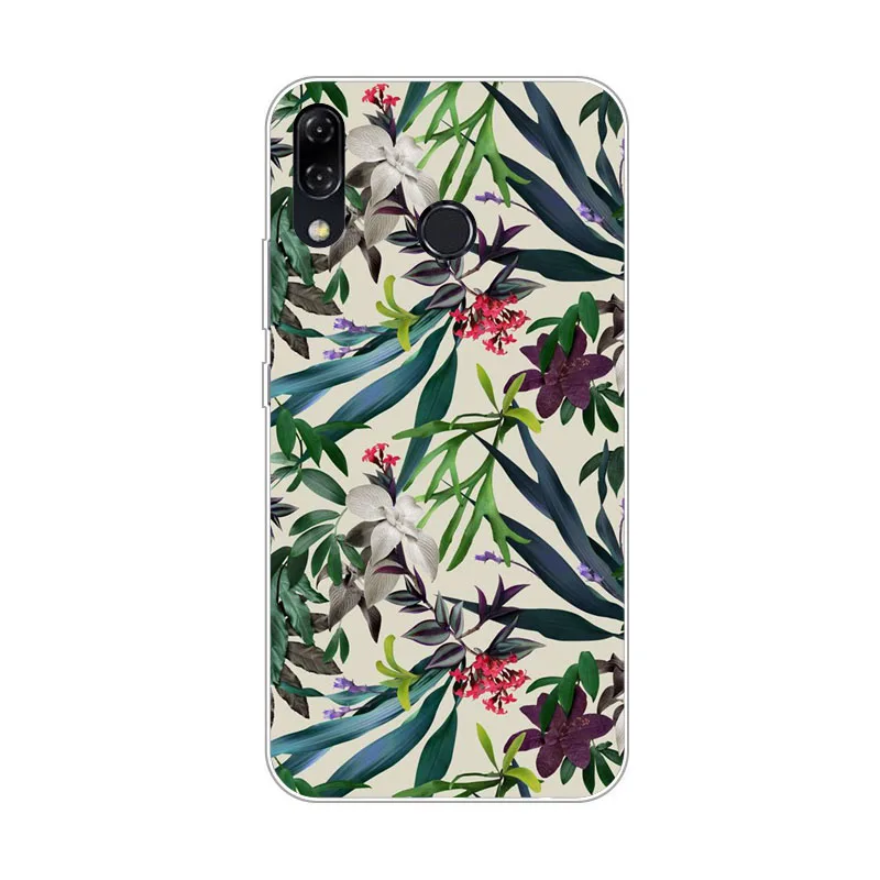 Чехол для Asus Zenfone 5 ZE620KL силиконовый чехол из мягкого ТПУ с цветочным рисунком 5Z