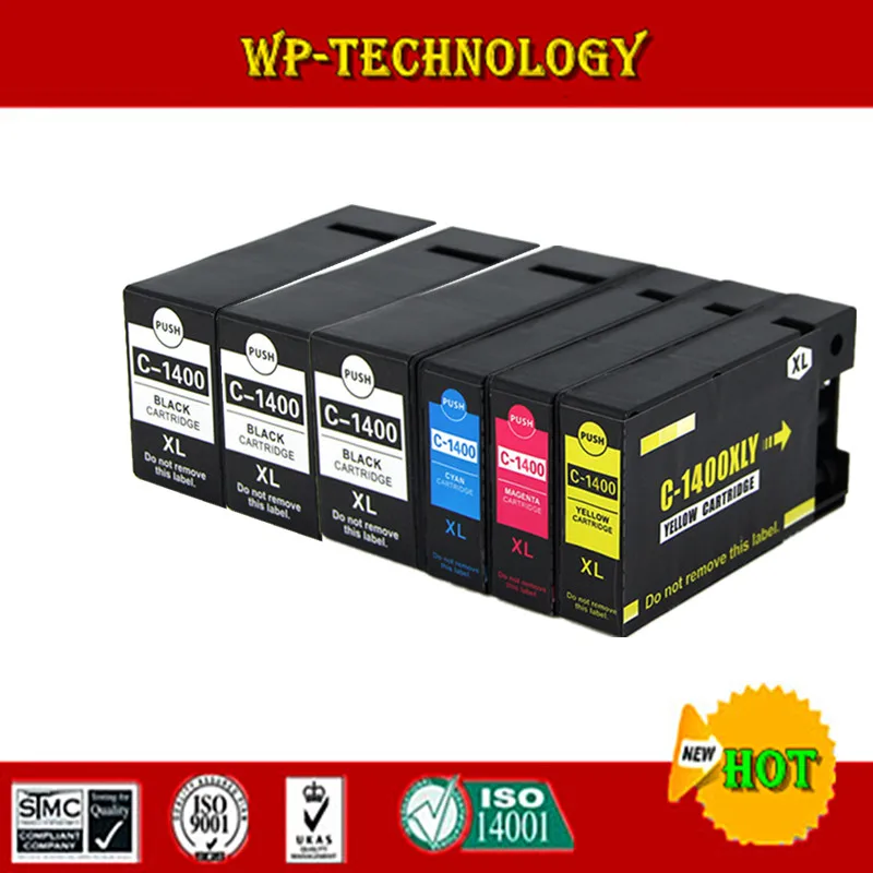 Compatible ink cartridges suit for Canon PGI-1400xl PGI1400 MAXIFY MB2040 MB2340 etc. | Компьютеры и офис