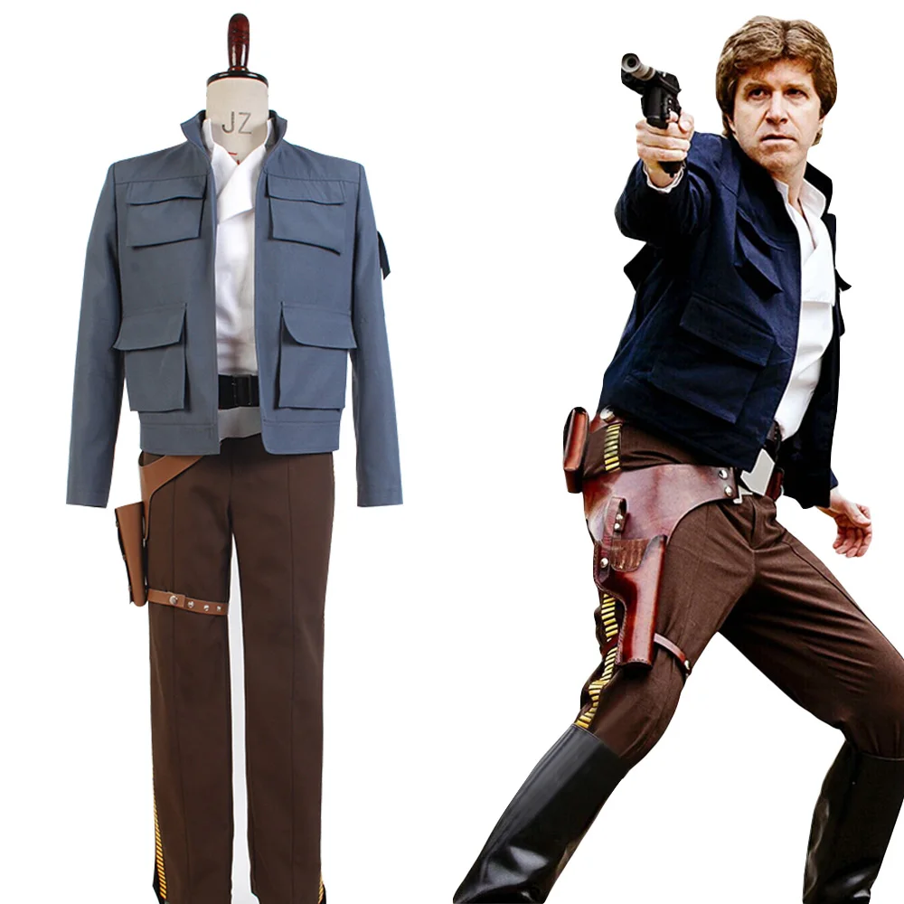 Костюм Хан Соло для взрослых мужчин костюм косплея|costume star wars|men cosplaycosplay costume |