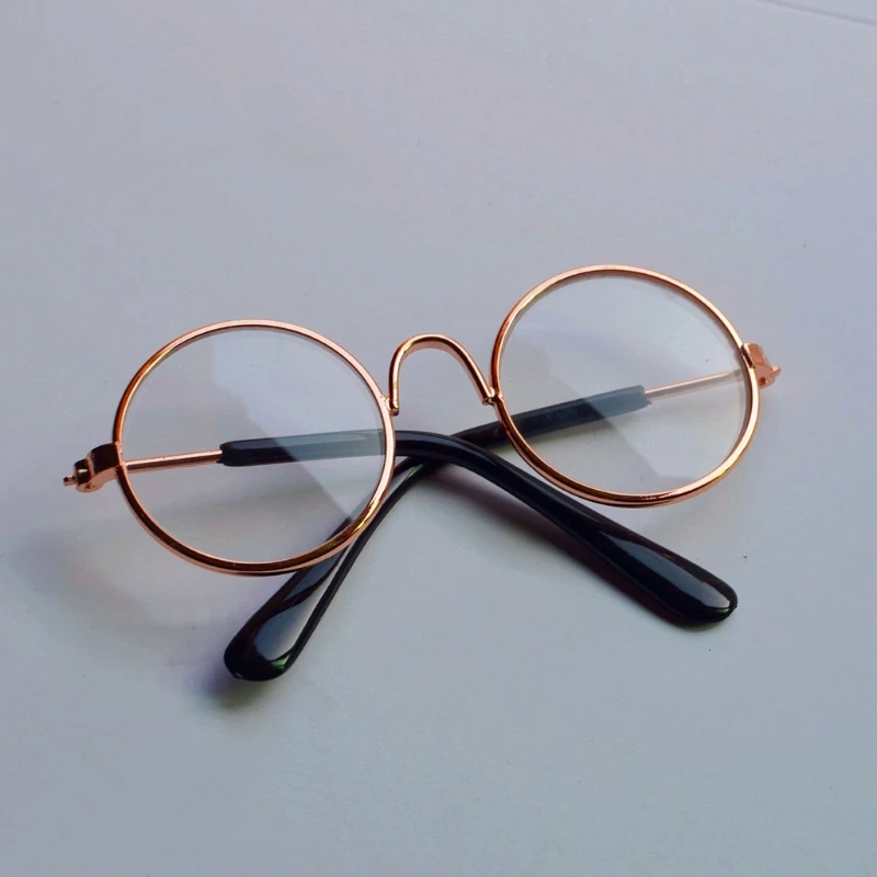 

Doll Cool Glasses Sunglasses For American Grils Toy Photo Props Pet Glasses Toy Doll Sunglasses