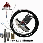 UM2 + UM2 + Расширенная + Hotend головка принтера Новейшая 3D Olsson блок через отверстие 1,75 мм Система филамента