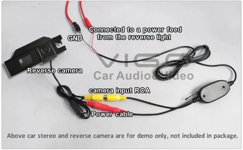 2.4Ghz Wireless Transmitter and Receiver for Reverse Camera Video Car Backup Rearview Parking Reversing Wholesale Retail |