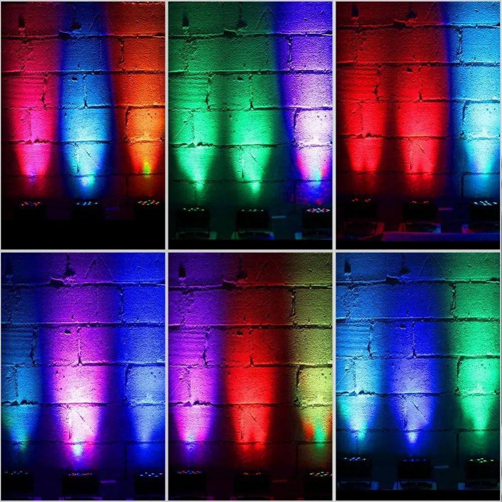 72 Вт 36LED пульт дистанционного управления RGB сценический свет DJ Вечеринка Диско