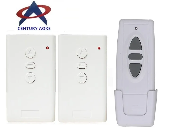 B AC 220V 433mhz или 315mhz интеллектуальный цифровой RF беспроводной переключатель системы дистанционного управления для проекционного экрана/двери гаража/жалюзи - Цвет: B