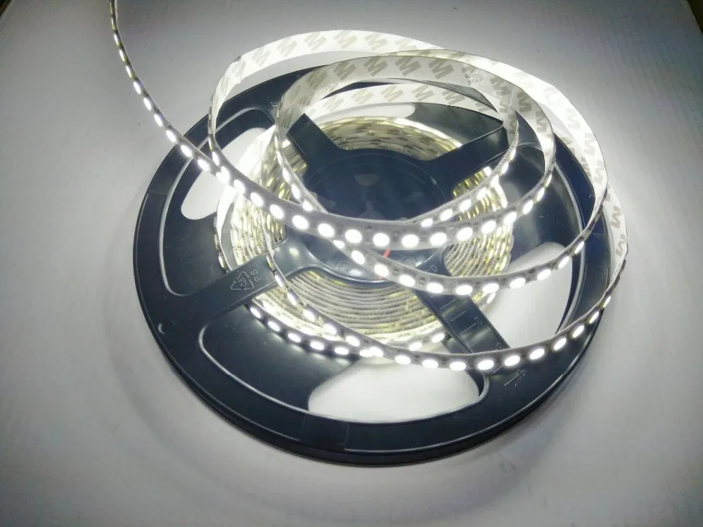 Гибкая светодиодная лента SMD5050 12 В постоянного тока 5 м/лот 120 светодиодов/м теплый