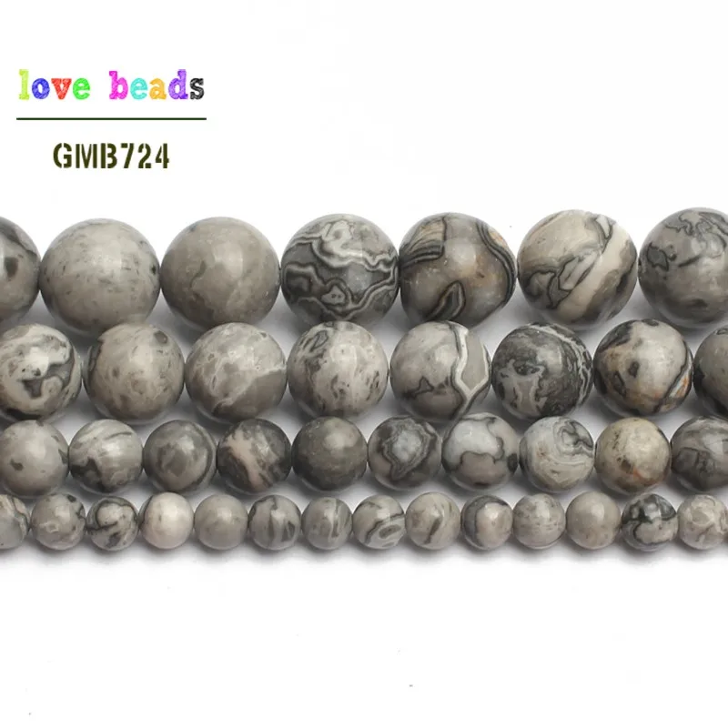 Оптовая продажа бусины из натурального камня карточка камень круглые россыпью
