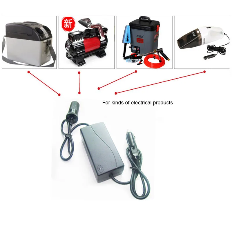 Автомобильное зарядное устройство прикуривателя 24В до 12В автомобиля высокой