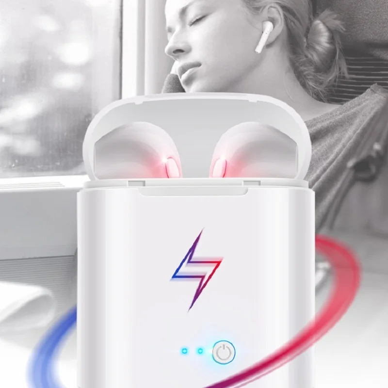 I7s TWS Bluetooth наушники зарядная коробка для беспроводных наушников