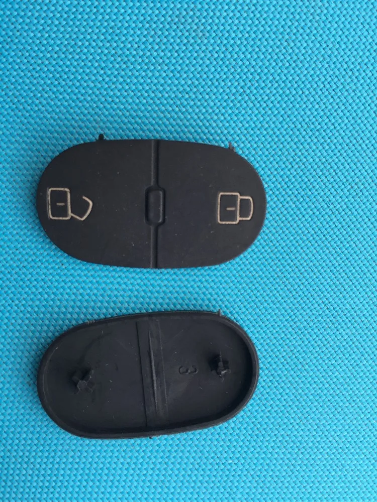 1Pc Of 2/3 Buttons Remote Key Shell Rubber Pad For vwa Flip Case Audi Blank Car Accessories Auto Parts Hot Selling | Автомобили и