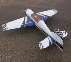 73in Yak54 30cc RC самолет с бензиновым двигателем ARF/бензиновый ARF синий/белый цвет|gasoline