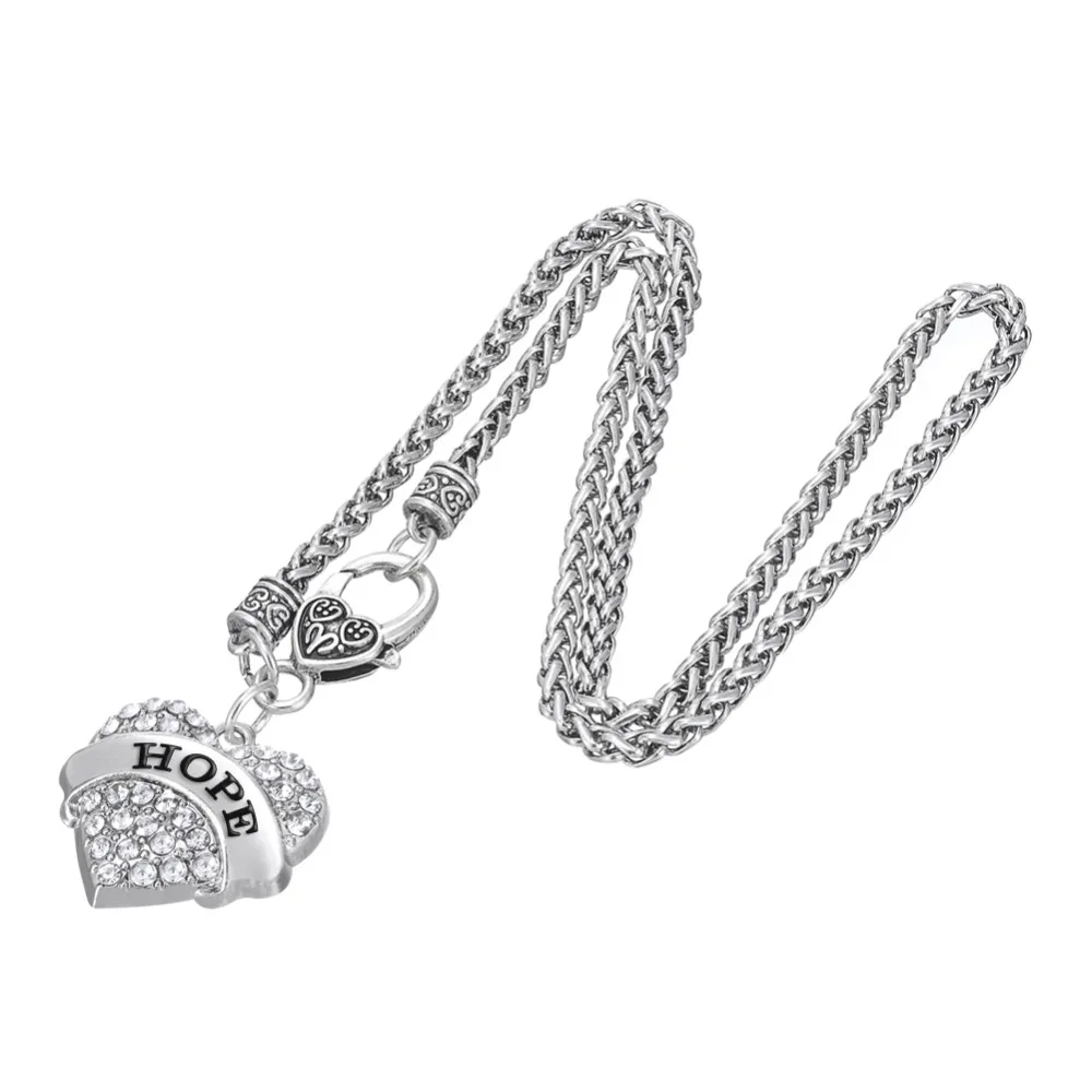 Модные ожерелья Fishhook с гравировкой в виде слова белый/синий/розовый цвет