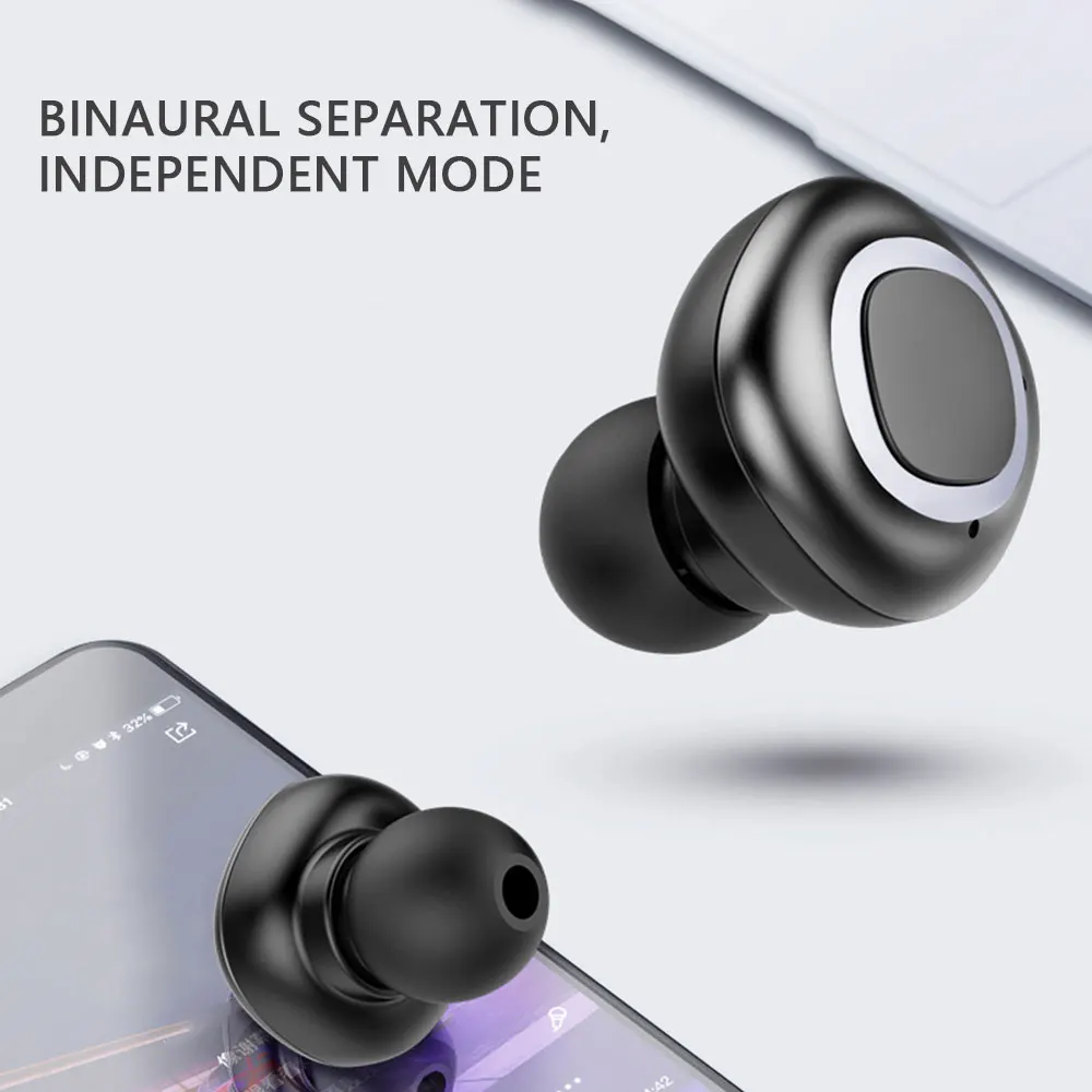 KISSCASE 5.0/4.2 Wireless Bluetooth Earphone 3D Stereo Running Sports Earbuds Gaming Headset For All SmartPhone Game | Электроника