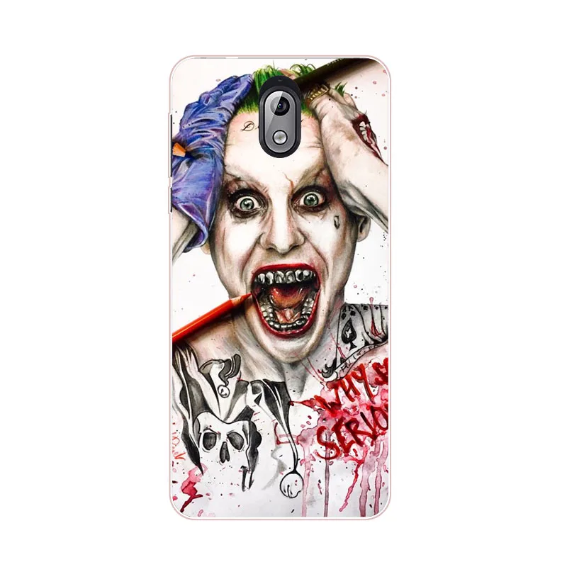 Чехол для nokia 3 1 силиконовая окрашенная картинки с животными мягкая задняя крышка