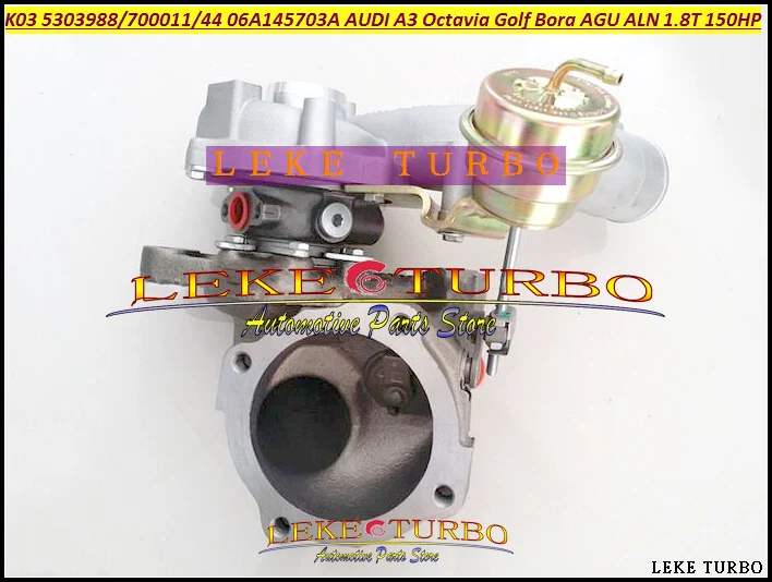 Турбокомпрессор K03 53039700011 53039700044 06A145703A для AUDI A3 1.8L SKODA Octavia VW Golf Bora AGU ALN 1 8 T