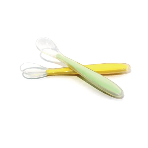 Silica gel spoon baby supplies of natural high temperature resistant silica rice vbn-005 | Мать и ребенок