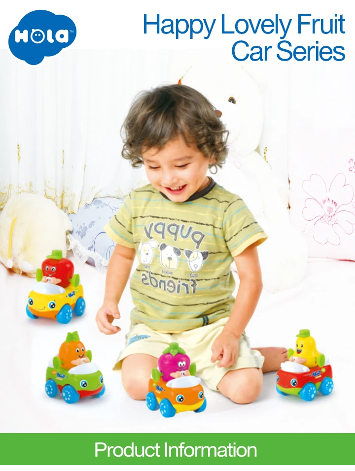 4 шт./лот Детские Игрушки для раннего развития Brinquedos Bebe фруктовые машинки фрикционные детские игрушки рождественские подарки HUILE игрушки 356A