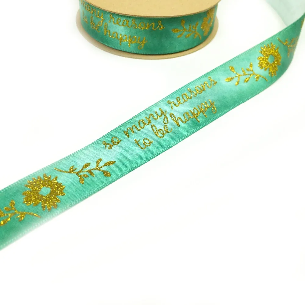2 ярда новинка Высококачественная атласная лента с принтом в индийском стиле