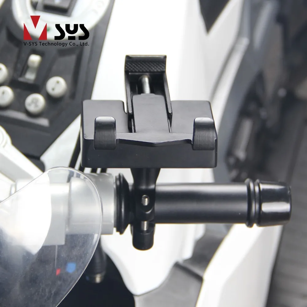 

SYS motorcycle dvr acessories smart power cable&mobile phone bracket &phone charger&motorcycle battery voltage display 4 in 1