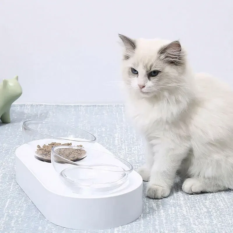 PETKIT миска для кормления кошек Fresh Nano 15 градусов регулируемая миска для кормления кормушка для кошек и собак с подставкой Нескользящая для маленьких домашних животных