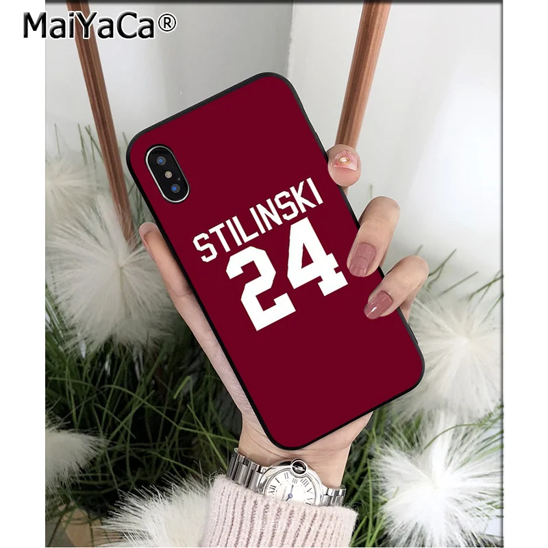 A8 Мягкий силиконовый чехол для телефона MaiYaCa Teen Wolf из ТПУ для Apple iPhone 8 7 6 6S Plus X XS MAX 5 5S SE XR Чехол для мобильного телефона s - Цвет: A8
