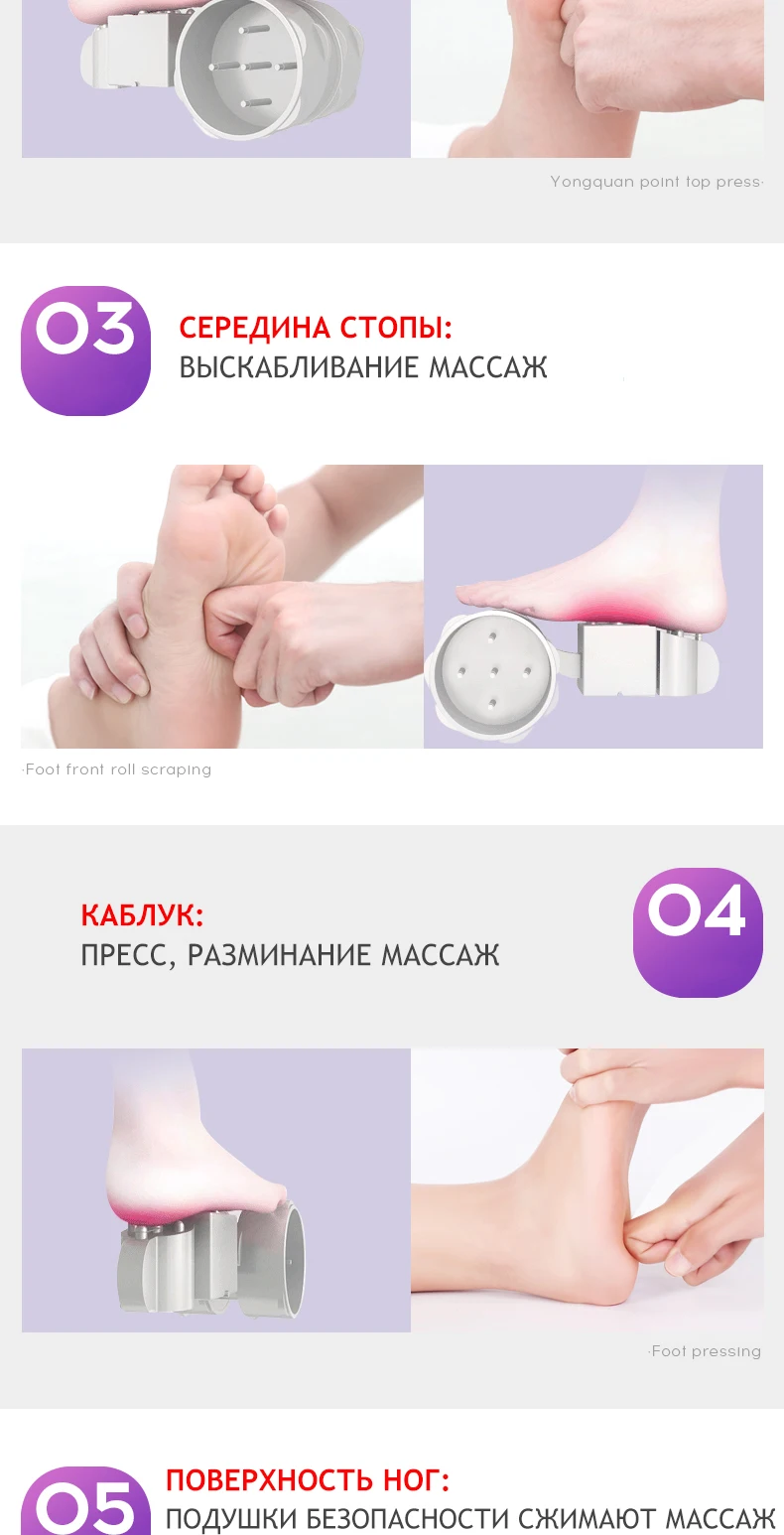 Обновленный Электрический медицинский массаж инфракрасный нагревательный терапия шиацу массажер для ног давление воздуха прибор для ухода за ногами
