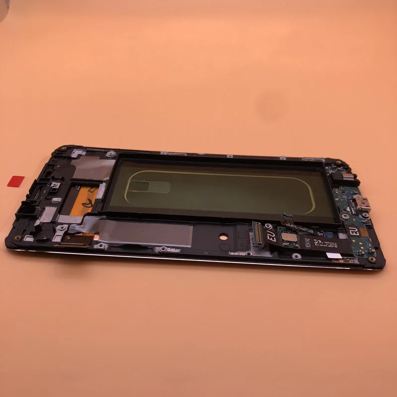 5,7 ''Супер AMOLED lcd s дисплей для SAMSUNG Galaxy S6 edge Plus lcd G928 G928F дигитайзер сенсорный экран с рамкой