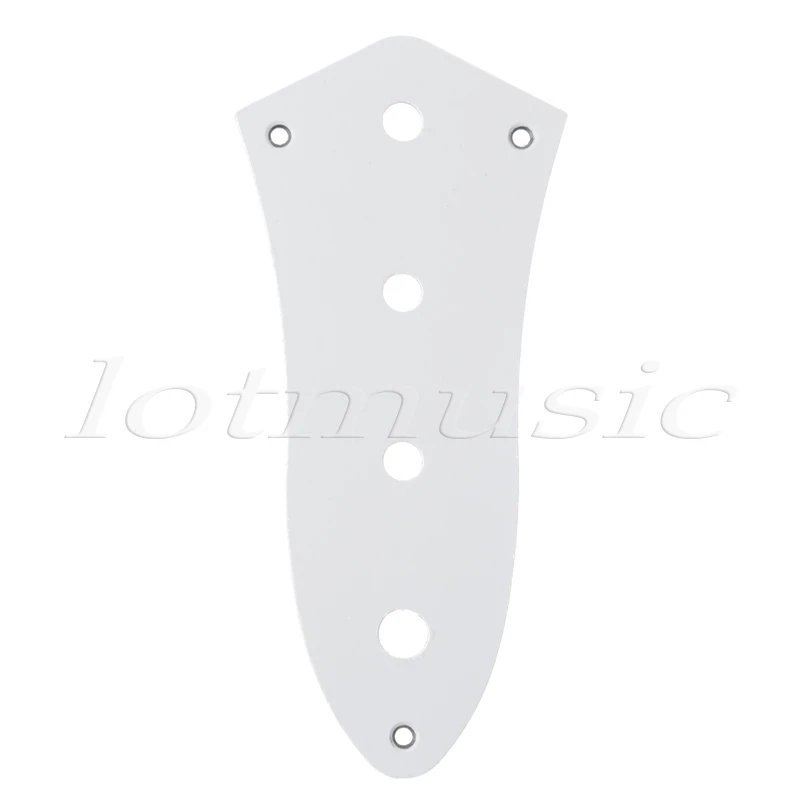 2 шт. белый отверстия управления пластина для джаза бас-гитара 3 ply | Спорт и