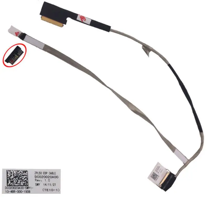 New LCD LED Video Flex Cable For HP Probook 450 G2 PN:DC020020A00 Repair Notebook LVDS CABLE | Компьютеры и офис