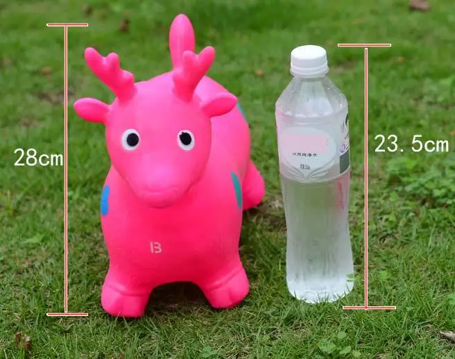 2018 Маленький милый прыгающий олень надувная игрушка мультяшное животное мини