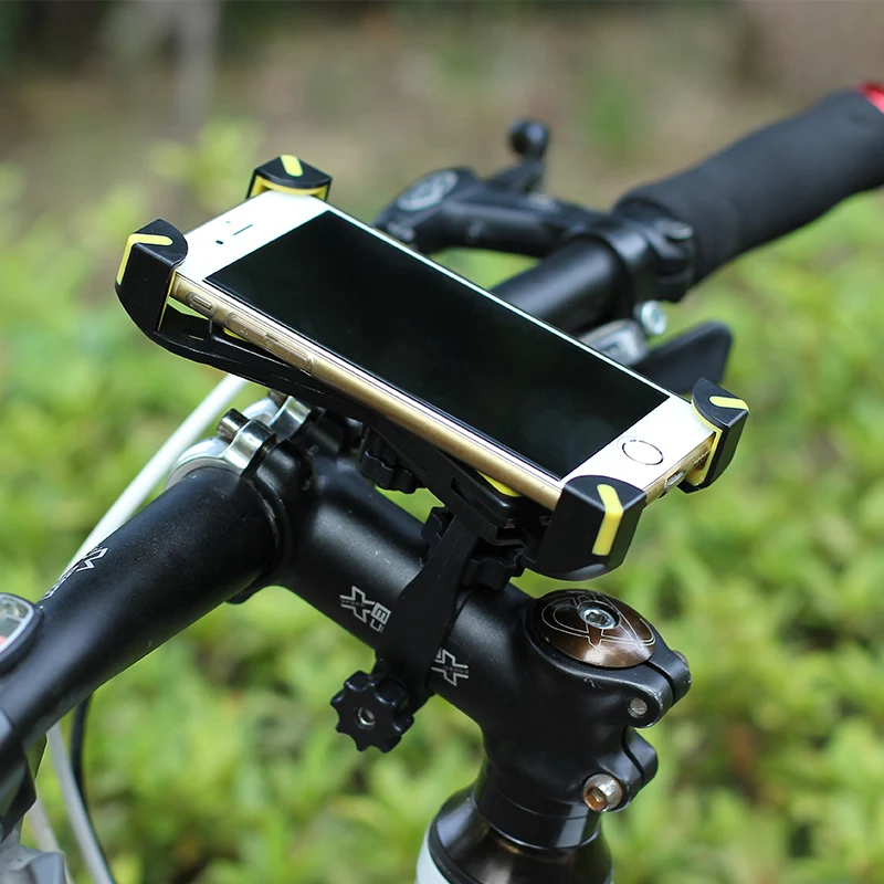 SAHOO Bicycle Phone Holder Universal Handlebar Phones Holders Mount Bracket For iPhone Plastic Bike Accessory | Спорт и развлечения
