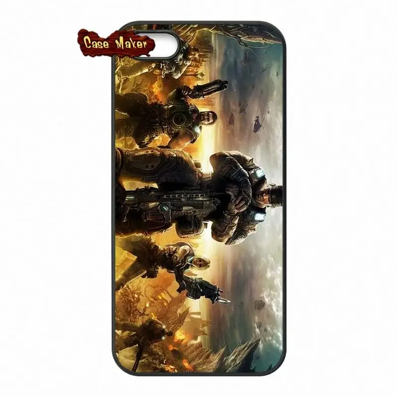 Gears Of War череп Marcus Fenix Телефон чехол для Samsung Galaxy A3 A5 A7 A8 A9 Pro J1 J2 j3 J5 J7 2015 2016 | Мобильные