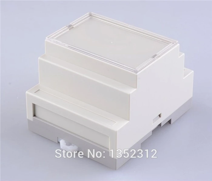 10 шт./лот PLC промышленные коробки din rail корпус пластиковый Электрический