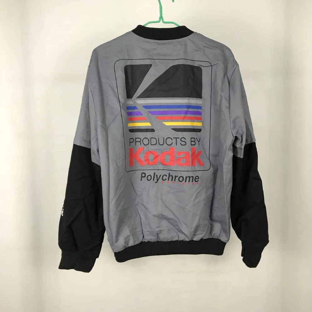 Японский Harajuku MA1Bomber куртка пилот уличная печать Kodak куртки для мужчин и женщин пальто брендовая одежда верхняя одежда Chaqueta Hombre