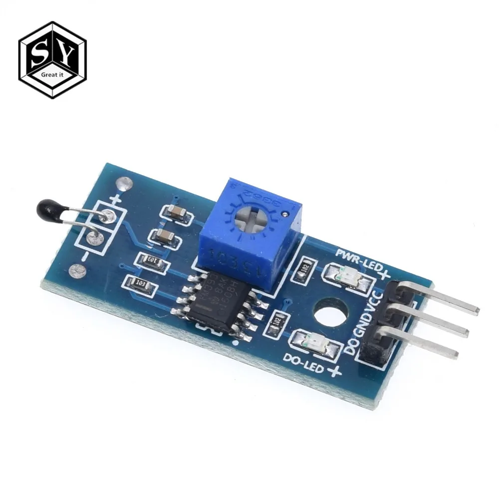 Модуль датчика температуры термистора модуль термодатчики делают цифровой