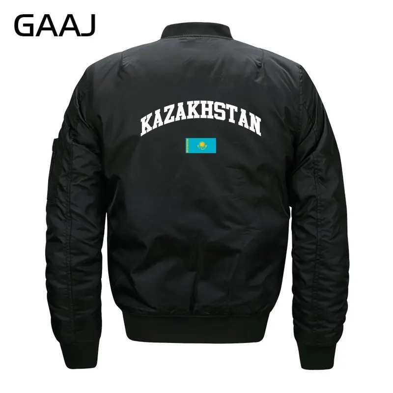 Куртка с изображением флага GAAJ Kazakhstan Мужская парка уличная куртка для мужчин
