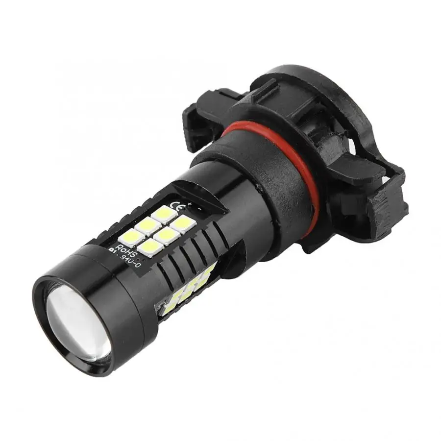 DC 12-28V H16 белая противотуманная лампа 21W 3030 SMD СВЕТОДИОДНЫЙ Автомобильный передний противотуманный фонарь дальнего света Лампа