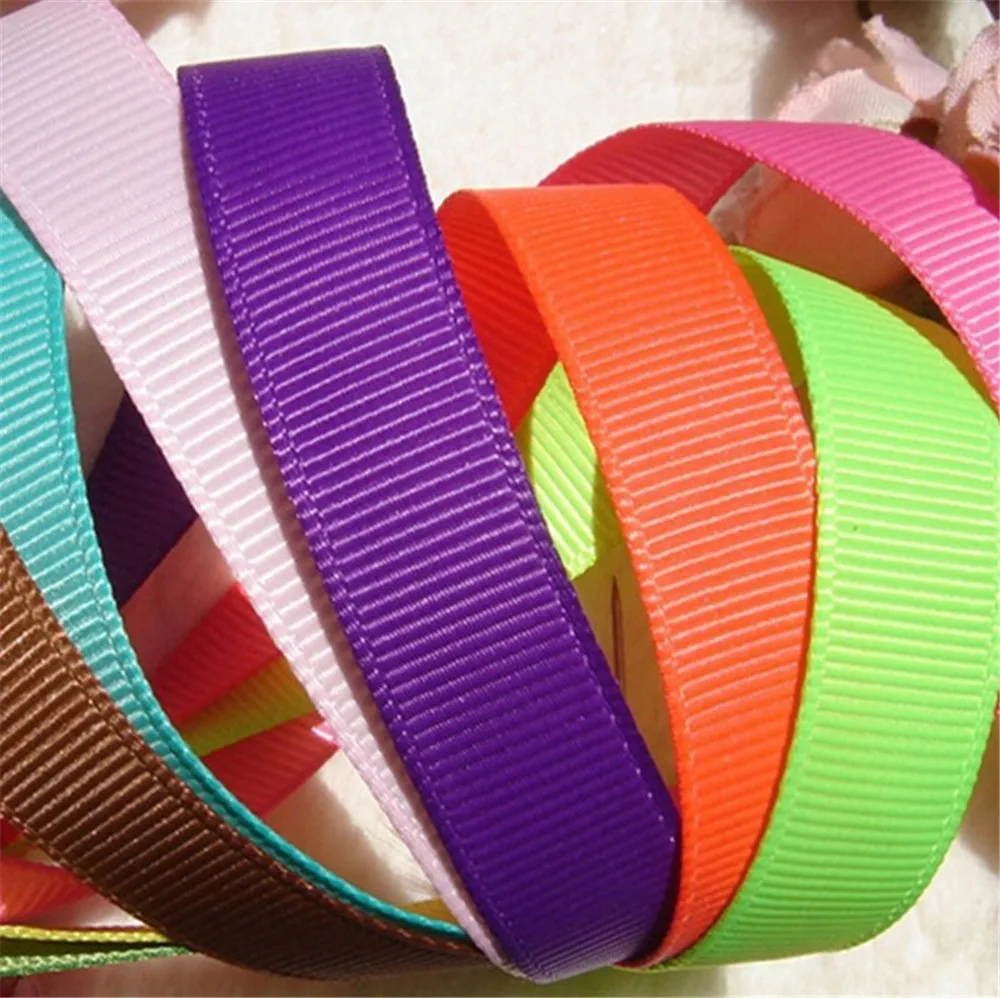 Wholse Grosgrain лента 6 9 13 16 19 22 25 28 32 38 50 57 63 75 89 100 мм Ширина 100% полиэстер однотонный