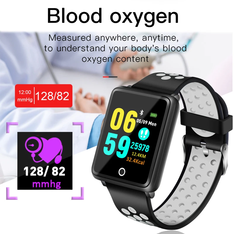 BANGWEI женские спортивные умные часы светодиодный светодиодные водостойкие SmartWatch