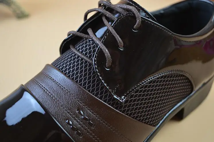 Мужские модельные туфли коллекция 2017 года кожаная мужская обувь Роскошные